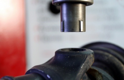 Кернение крестовин